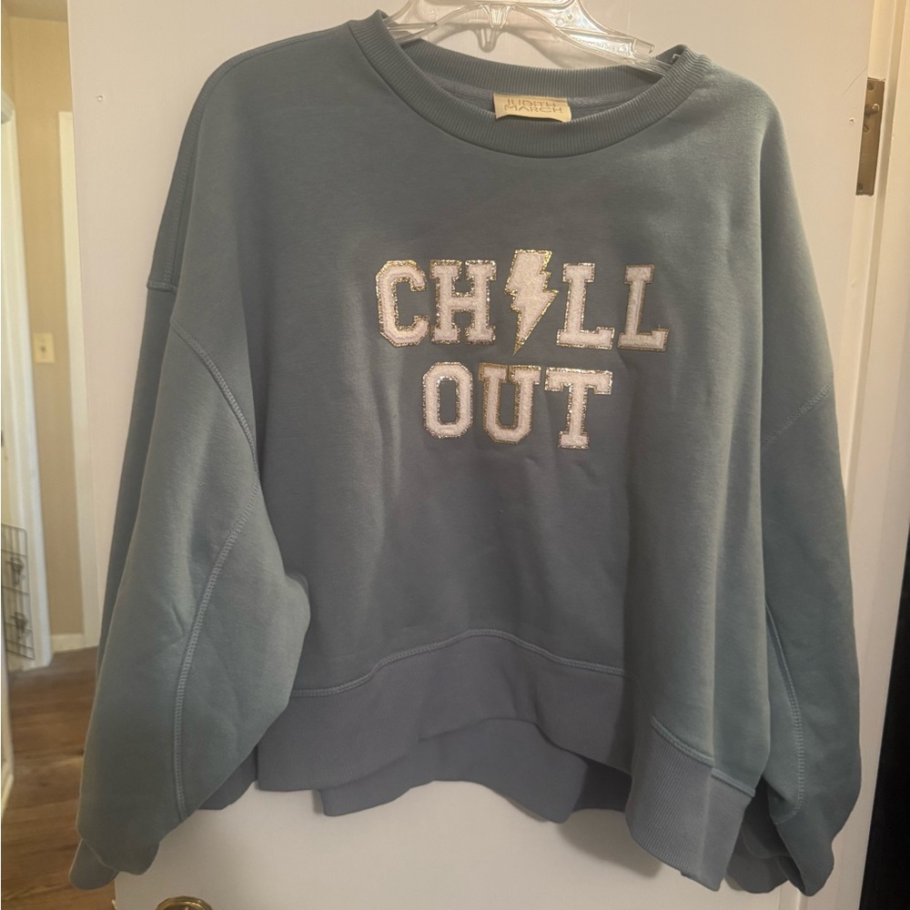 Chill Out Blue Sweatshirt